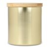 Bhakti-Duftkerze auf pflanzlicher Basis in recyceltem Aluminiumgefäß Gold | ohne Werbeanbringung | Nicht verfügbar | Nicht verfügbar