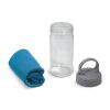 Fitness-Handtuch Blau Weiss
