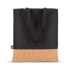 Tragetasche R-PET & Kork 35 x 40cm Schwarz | ohne Werbeanbringung | Nicht verfügbar | Nicht verfügbar