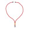 R-PET Kordel-Lanyard Rot Weiß | ohne Werbeanbringung | Nicht verfügbar | Nicht verfügbar