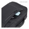 PU Osaka Laptop-Rucksack 30 x 14 x 42 cm 15 l Schwarz | ohne Werbeanbringung | Nicht verfügbar | Nicht verfügbar