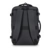 PU-beschichteter Dalston-Rucksack Vakuumrucksack 30 x 15 x 45 cm 20 l schwarz | Digital Transferdruck | Vorderseite unten | 120 mm x 100 mm