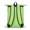 R-PET 600D Rolltop-Rucksack 20L Hellgrün