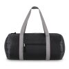 R-PET 190T Leichte Sport- und Reisetasche 48 x 23 x 23 cm 20 l Schwarz