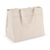 Baumwoll-Tragetasche mit Reißverschluss OEKO-TEX® 39 x 24 x 34cm 320g/m² Ecru | ohne Werbeanbringung | Nicht verfügbar | Nicht verfügbar