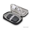 rPET 300D Kora Organizer-Tasche Schwarz | ohne Werbeanbringung | Nicht verfügbar | Nicht verfügbar