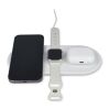 3-in-1 15W Drahtloses Ladegerät für Handys, Apple Watch und AirPods. Weiss | ohne Werbeanbringung | Nicht verfügbar | Nicht verfügbar