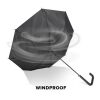Mistralwood 190T Pongee 23" Regenschirm Auto offen Schwarz | ohne Werbeanbringung | Nicht verfügbar | Nicht verfügbar