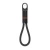 Nordic Drift Everest USB-C 60W-Schnellladekabel m. Karabiner schwarz