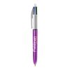 BIC® 4 Colours Shine Kugelschreiber Weiß-lilametallic | Nicht verfügbar