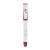 BIC® XS Finestyle Weiß-rot | schwarze Tinte | 1-farbiger Tampondruck | Clip-Clip | 11.00 mm x 38.00 mm