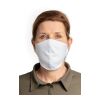 Wiederverwendbare 2-lagige Baumwoll-Gesichtsmaske weiß | ohne Werbeanbringung | Nicht verfügbar | Nicht verfügbar