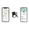 Bikefinder Dual RCS Fahrradklingel mit weltweiter Ortung schwarz | ohne Werbeanbringung | Nicht verfügbar | Nicht verfügbar