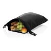 Snackstrap faltbarer Lunchbag aus AWARE™ rPET 30 x 20cm schwarz