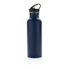 Deluxe Sportflasche aus Edelstahl navy blau | ohne Werbeanbringung | Nicht verfügbar | Nicht verfügbar | Nicht verfügbar