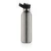 Avira Ara RCS Re-Steel Fliptop Wasserflasche 500ml silber | ohne Werbeanbringung | Nicht verfügbar | Nicht verfügbar