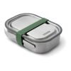 Black+Blum Stainless Steel Lunch Box groß Olivgrün | ohne Werbeanbringung | Nicht verfügbar | Nicht verfügbar
