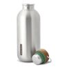 Black+Blum Stahl-Wasserflasche 600ml Olivgrün | ohne Werbeanbringung | Nicht verfügbar | Nicht verfügbar