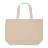 Impact Aware™ 240g/m² große Tasche aus recyceltem Canvas, ungefärbt braun | ohne Werbeanbringung | Nicht verfügbar | Nicht verfügbar | Nicht verfügbar