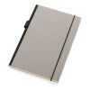 A5 FSC® Deluxe Hardcover Notizbuch grau | ohne Werbeanbringung | Nicht verfügbar | Nicht verfügbar