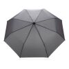 20.5" Impact AWARE™ RPET 190T Pongee Bambus Mini-Schirm grau | ohne Werbeanbringung | Nicht verfügbar | Nicht verfügbar