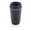Topl-Becher aus rec. Kunststoff mit 360-Grad-Deckel 354ml navy blau | ohne Werbeanbringung | Nicht verfügbar | Nicht verfügbar
