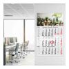 3-Monatskalender Einblatt Budget 3 RECYCLING Schrift modern Rot | 300 × 490 mm | 4C-Quality