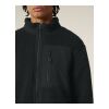 POD Stanley&Stella - Brooker Unisex-Sherpa-Jacke schwarz | XL | Nicht verfügbar | DTF Linke Brust | Nicht verfügbar