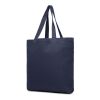 VINGA Hilo AWARE™ Tragetasche aus recyceltem Canvas navy blau