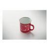 Emaille-Becher 300ml rot
