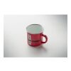 Emaille-Becher 300ml rot