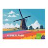 POLYCLEAN rPET Displaytuch im Papieretui, All-Inclusive-Paket  21 x 15 cm