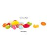 Minitüte 10 g American Style Jelly Beans weiß | ohne Werbeanbringung | Folie