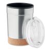 Doppelwandiger Becher 300ml mattsilber | ohne Werbeanbringung | Nicht verfügbar | Nicht verfügbar | Nicht verfügbar