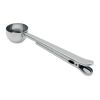 Dosierlöffel mit Klemme silber