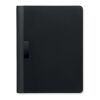 DIN A4 Portfolio & Notizblock schwarz