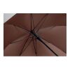 27" Regenschirm Holzgriff braun