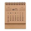 4-Jahres-Tischkalender beige