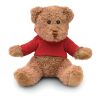 Teddybär mit Hoody&nbsp; rot | ohne Werbeanbringung | Nicht verfügbar | Nicht verfügbar | Nicht verfügbar