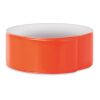 Snap-Reflektorband aus PVC orange | ohne Werbeanbringung | Nicht verfügbar | Nicht verfügbar