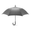 Automatik Regenschirm Luxus gebogener Griff grau