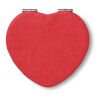 Make-up Spiegel Herz rot | ohne Werbeanbringung | Nicht verfügbar | Nicht verfügbar