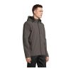 RACE MEN HOODED JACKET anthrazitgrau | XL | ohne Werbeanbringung