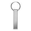 Schlüsselhalter aus recyceltem Aluminium Anneliese Silber | ohne Werbeanbringung | Nicht verfügbar | Nicht verfügbar