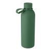 Doppelwandige Trinkflasche aus recyceltem Edelstahl (500 ml) Sena Blau | ohne Werbeanbringung | Nicht verfügbar | Nicht verfügbar