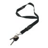 Lanyard 'Slam' aus Polyester Schwarz