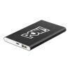 Powerbank 'Blogger' aus Kunststoff Silber