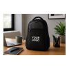 Laptop Rucksack 'Mondrian' aus Polyester Schwarz