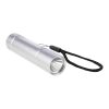 Taschenlampe aus recyceltem Aluminium COB Sami Silber
