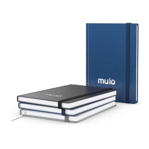 Notizbuch Easy-Book Comfort Bestseller inkl. Prägung Marineblau-silber | A5 | ohne Werbeanbringung | Silber